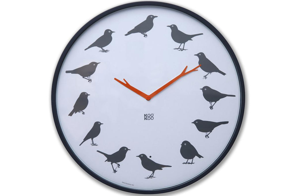 KOOKOO UltraFlat, montre design chant d'oiseau